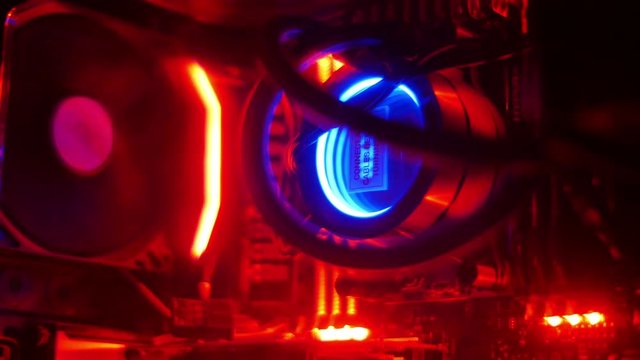 Computer case Inside 4k