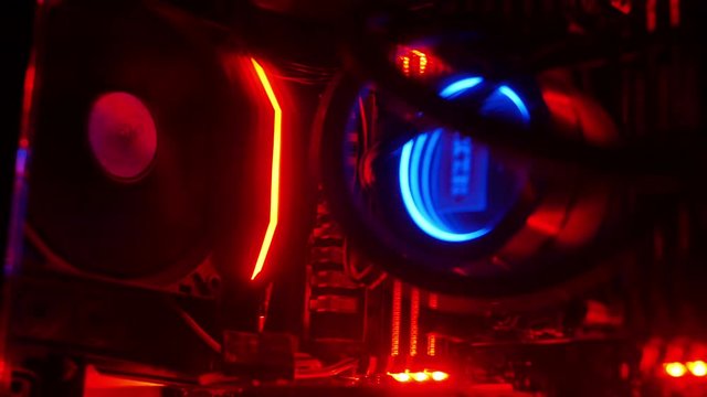Computer case Inside 4k