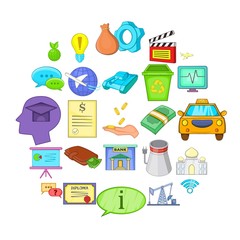 Remuneration icons set. Isometric set of 25 remuneration vector icons for web isolated on white background