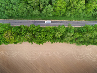 Aerial transportation background