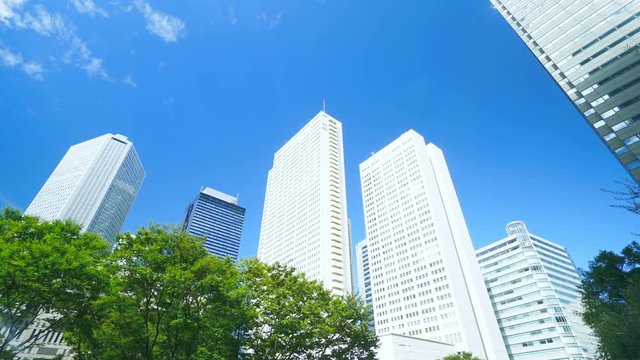 東京風景・タイムラプス・4k