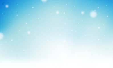 winter snowflakes background scene 3d illustration