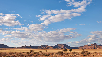 Naklejka na ściany i meble Beautiful landscape of Namibia