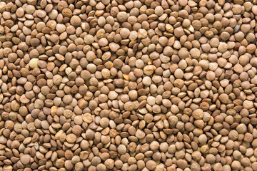 Grain lentils background