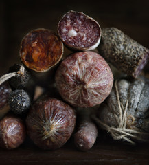 Cold cuts food photography recipe idea