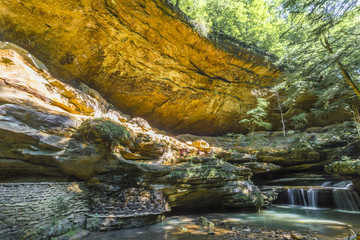 Old mans cave Hocking hill ohio