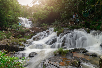 Beautiful Datanla Waterfalls, Dalat, Vietnam