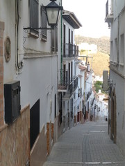 Fototapeta na wymiar Álora, pueblo español de la provincia de Málaga, en la comunidad autónoma de Andalucía (España) situado en la comarca del Valle del Guadalhorce