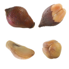 set of salak isolated