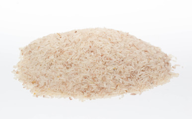  rice on a white background
