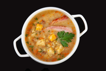 Mushroom Soup With Beef