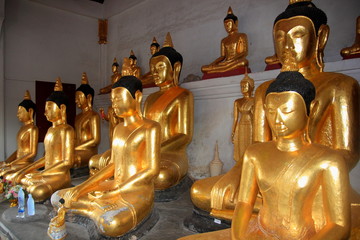 ฺBuddha in the temple for buddhist , statue of buddha