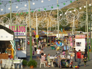 Feria de Archidona, pueblo de Málaga, en la comunidad autónoma de Andalucía (España)
