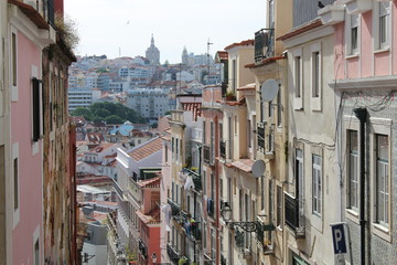Fototapeta na wymiar Summer in Lisbon