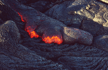 Active volcano