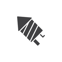 Fireworks vector icon. filled flat sign for mobile concept and web design. Rocket simple solid icon. Symbol, logo illustration. Pixel perfect vector graphics