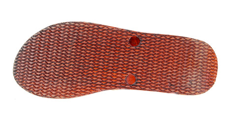 shoe sole. Isolated on a white background.