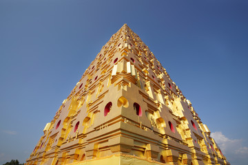Buddhagaya Pagoda in sangkhlaburi Thailand