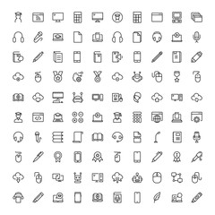 Flat icon set