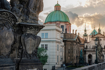 Sonnenaufgang in Prag