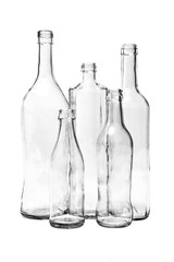 bottle on white background