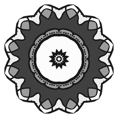 Vector mandala, Floral mandala. Oriental mandala. Vintage decorative elements. Vector illustration. It is super vector illustration.