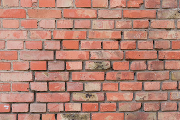Brick texture with scratches and cracks