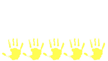 fun child hand