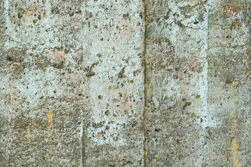Wall fragment with scratches and cracks