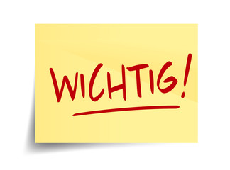 Wichtig !