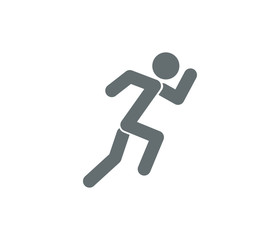 Human running icon 