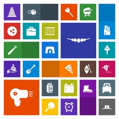 Modern, simple, colorful vector icon set with internet, warm, jewelry, media, texas, briefcase, fireplace, home, fork, dinner, food, hand, west, sign, glass, jar, bag, background, cowboy, lunch icons