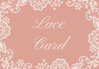 lace border card