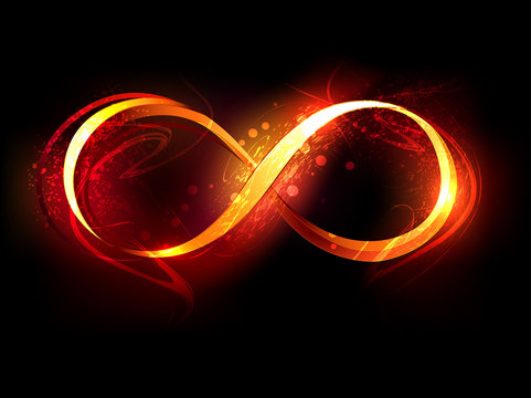 fire symbol of infinity