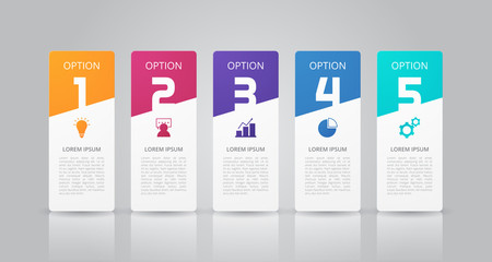 Infographic template for business, education, web design, banners, brochures, flyers, diagram, workflow, timeline. Vector illustration.