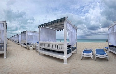 Panoramas of the sea and islands