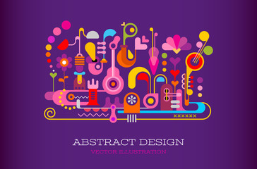 Abstract Design vector background