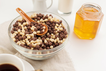 Bowl of healthy muesli