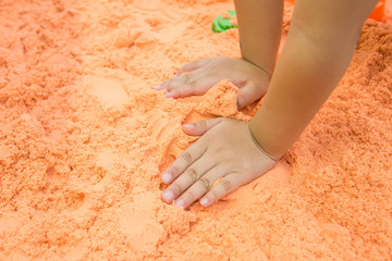 Sand and play equipment