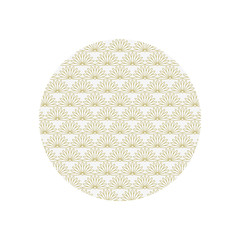 Abstract japanese background with floral elements. Asian golden background, traditional oriental culture vector illustration.