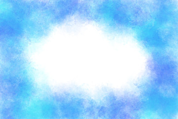 水 波 青 夏 水彩 背景