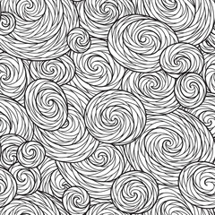 Seamless Pattern for coloring book.