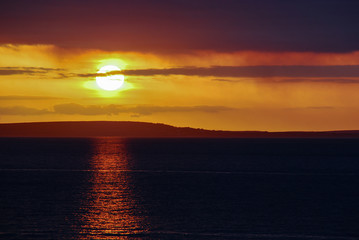 Sunset at Galway Bay , Rep. of Ireland