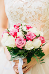 Fototapeta na wymiar Bridal bouquet.