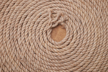 rope braided twisted natural sea port transportation