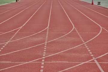 Athletics track background textuer. 