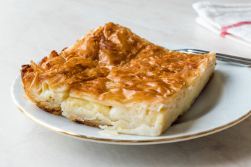 Turkish Su Boregi / Tabla borek or burek