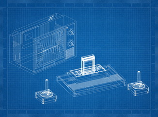 Retro Game Console Architect blueprint