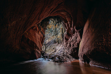 Cave in Estonia