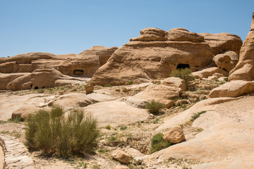 Landscape in Petra, Jordan